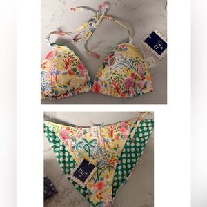 Roller rabbit x target bikini set